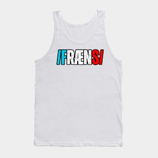 /fræns/ France Tank Top